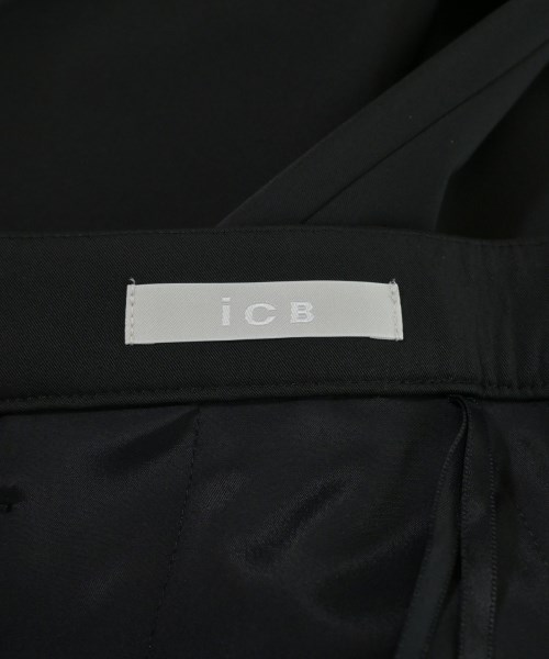 I C B（アイシービー）スラックス 黒 サイズ:4(M位) レディース/2200641621024
