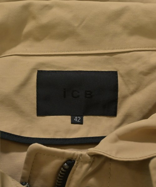I C B（アイシービー）ブルゾン ベージュ サイズ:42(L位) レディース/2200651386029