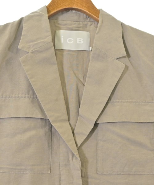 I C B（アイシービー）ベスト ベージュ サイズ:4(XL位) レディース/2200640532055