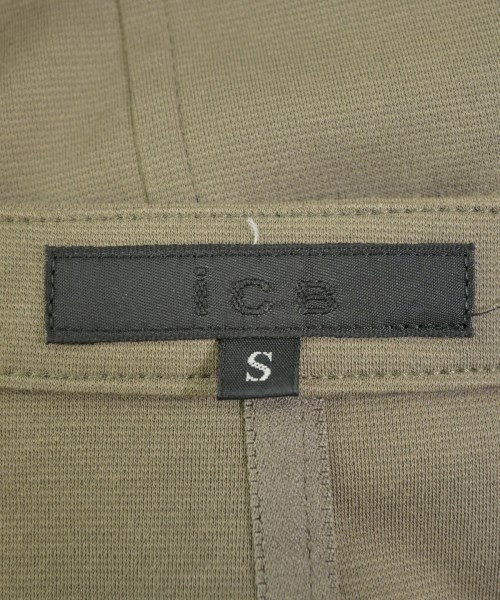 I C B（アイシービー）ノーカラージャケット カーキ サイズ:S レディース/2200644633130