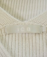 I C B（アイシービー）ニット・セーター 白 サイズ:S レディース/2200705184236