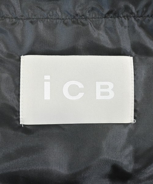 I C B（アイシービー）ノーカラージャケット 黒 サイズ:4(M位) レディース/2200659933034