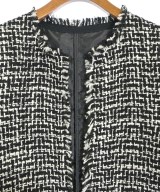 I C B（アイシービー）ノーカラージャケット 黒 サイズ:4(M位) レディース/2200659933034