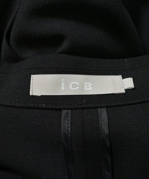 I C B（アイシービー）カジュアルジャケット 黒 サイズ:2(S位) レディース/2200664105013