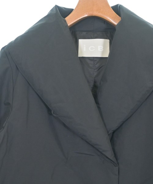 I C B（アイシービー）ダウンジャケット/ダウンベスト 黒 サイズ:4(M位) レディース/2200662928034