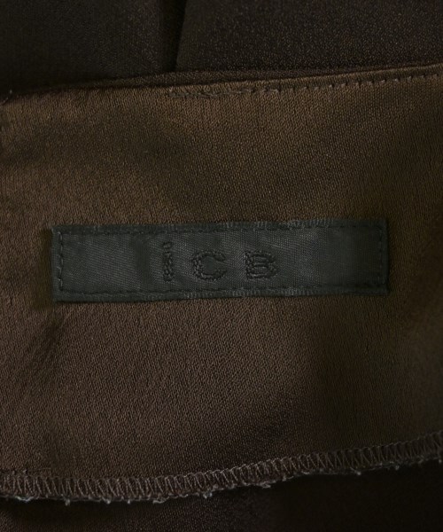 I C B（アイシービー）ブラウス 茶 サイズ:4(M位) レディース/2200661551066