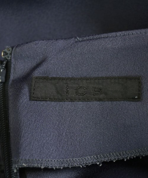 I C B（アイシービー）ブラウス 紺 サイズ:4(M位) レディース/2200661551080