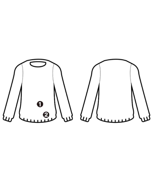 I C B（アイシービー）ニット・セーター ベージュ サイズ:XL レディース/2200667563018