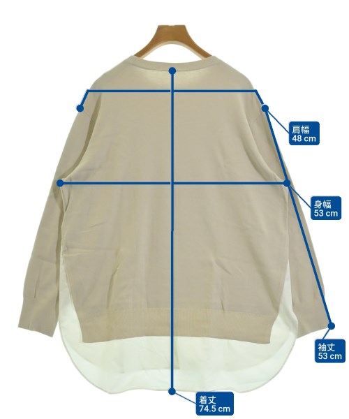 I C B（アイシービー）ニット・セーター ベージュ サイズ:XL レディース/2200667563018