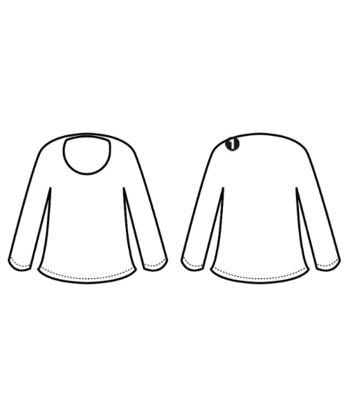 I C B（アイシービー）ブラウス 黒 サイズ:4(M位) レディース/2200668107044