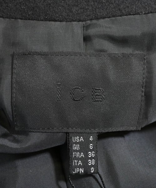 I C B（アイシービー）チェスターコート 紺 サイズ:9(M位) レディース/2200666905017