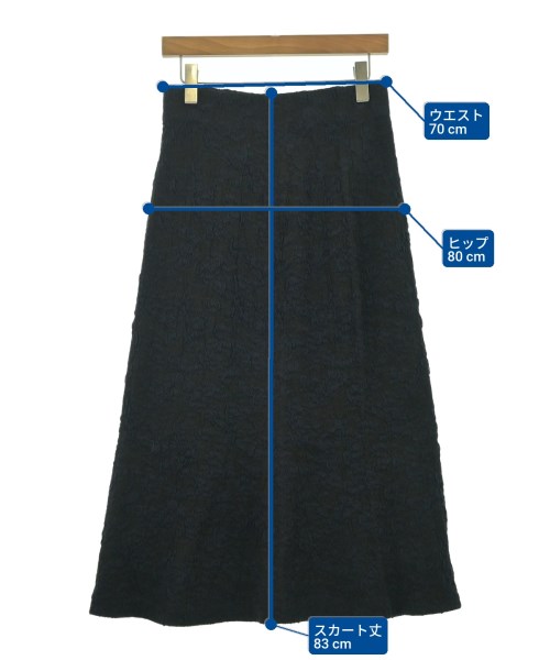 I C B（アイシービー）ロング・マキシ丈スカート 黒 サイズ:S レディース/2200667788015