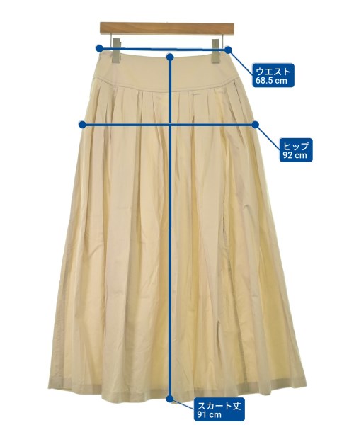 I C B（アイシービー）ロング・マキシ丈スカート ベージュ サイズ:4(M位) レディース/2200667497078