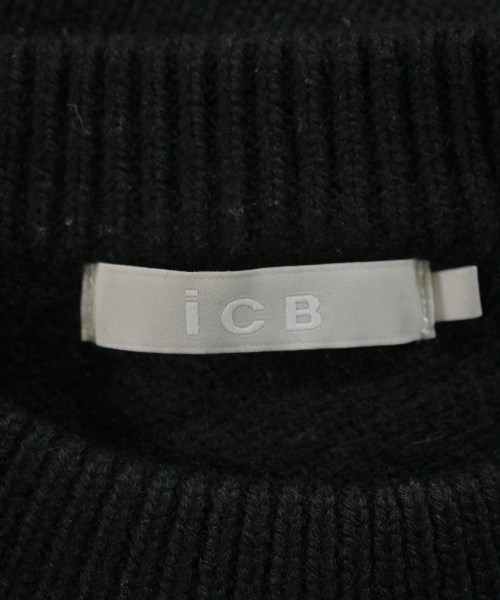 I C B（アイシービー）ニット・セーター 黒 サイズ:XS レディース/2200668142052