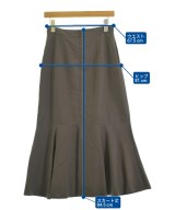 I C B（アイシービー）ロング・マキシ丈スカート 茶 サイズ:2(S位) レディース/2200685779118