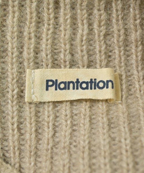 plantation（プランテーション）ニット・セーター ベージュ サイズ:M レディース/2200635218070