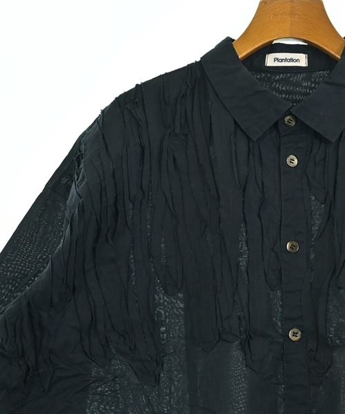 plantation（プランテーション）ブラウス 紺 サイズ:M レディース/2200622844039