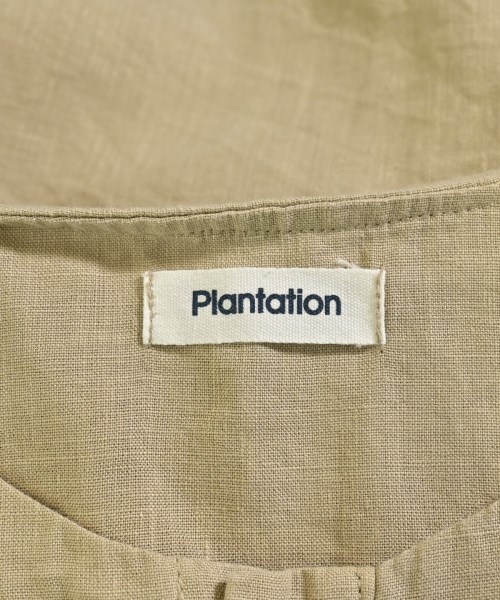 plantation（プランテーション）カジュアルシャツ ベージュ サイズ:M レディース/2200622844060