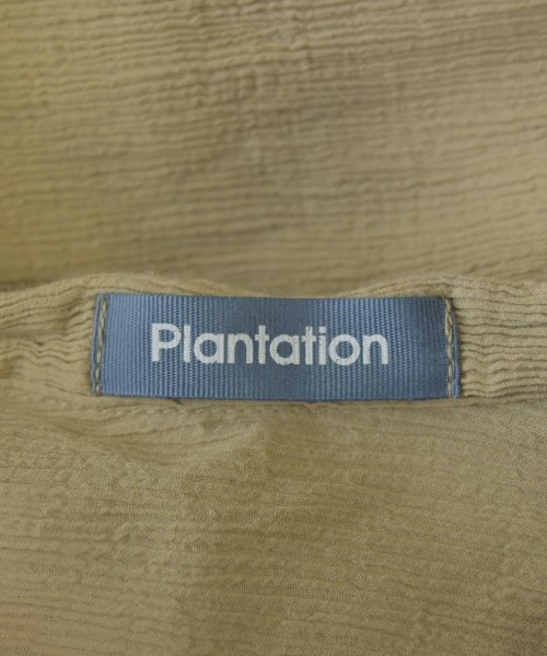 plantation（プランテーション）ブラウス ベージュ サイズ:M レディース/2200638036084
