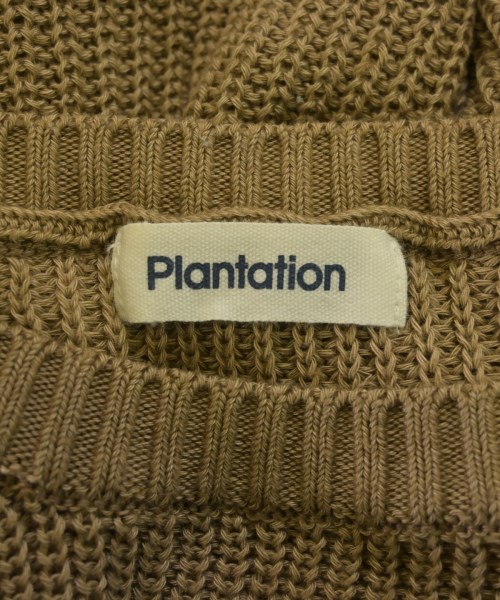 plantation（プランテーション）ニット・セーター 茶 サイズ:M レディース/2200624848042