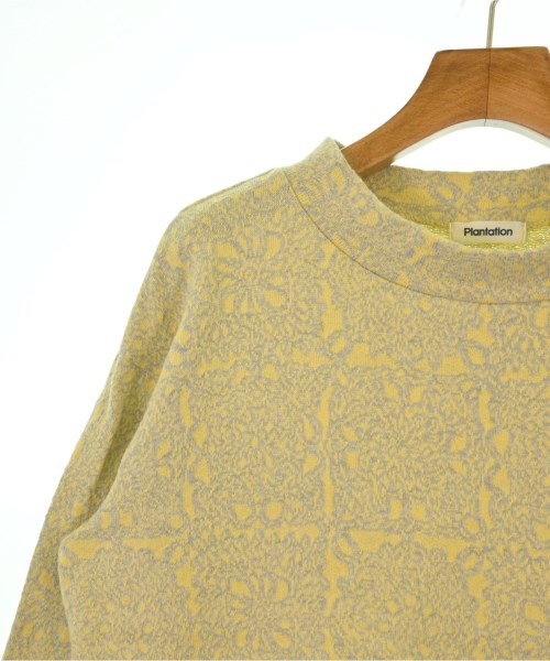 plantation（プランテーション）ニット・セーター 黄 サイズ:M レディース/2200642111029