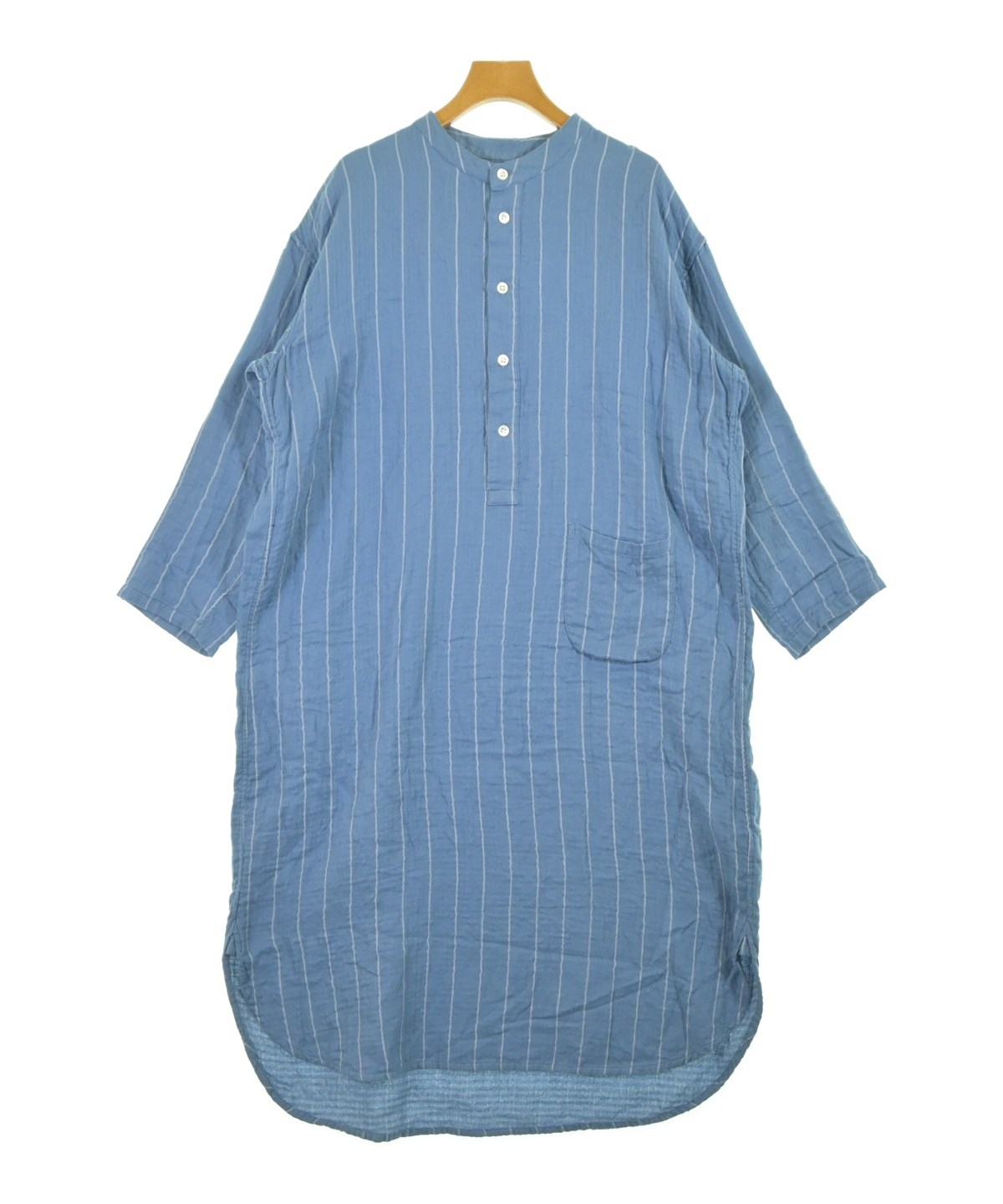 plantation プランテーション ワンピース レディース 【古着】【中古】 plantation（プランテーション）ワンピース 青 サイズ:M レディース