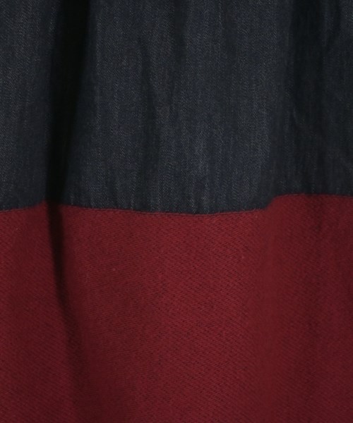 plantation（プランテーション）ひざ丈スカート 紺 サイズ:M レディース/2200643969049