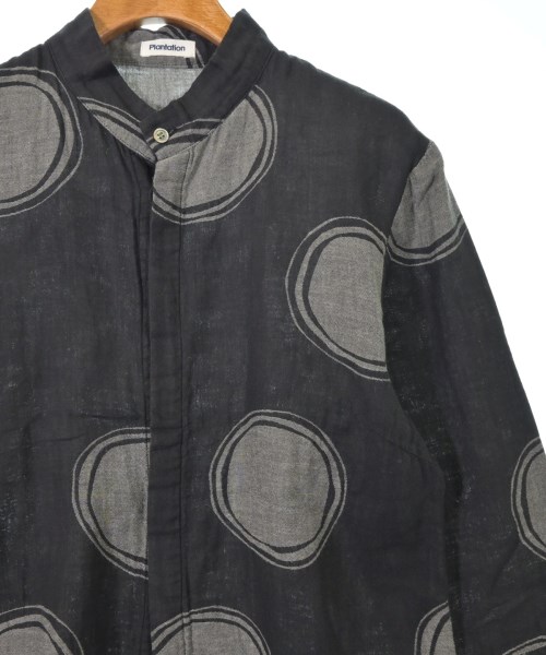 plantation（プランテーション）カジュアルシャツ 黒 サイズ:M レディース/2200623016015