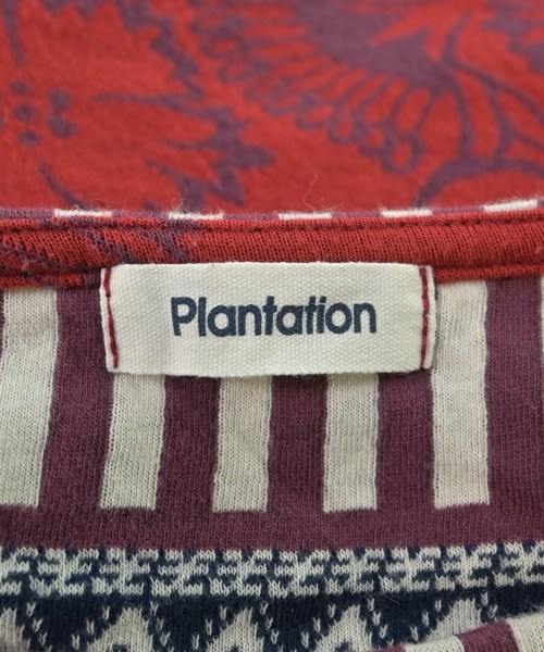 plantation（プランテーション）Tシャツ・カットソー 白 サイズ:M レディース/2200611535061