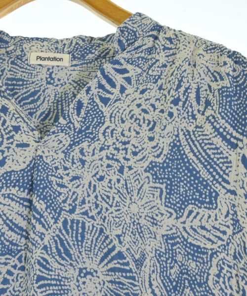 plantation（プランテーション）ワンピース 青 サイズ:M レディース/2200627499050