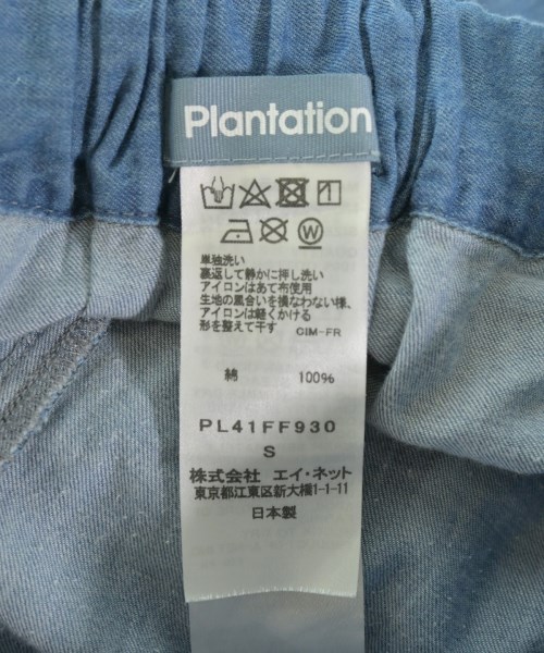 plantation（プランテーション）その他 青 サイズ:S レディース/2200627499074