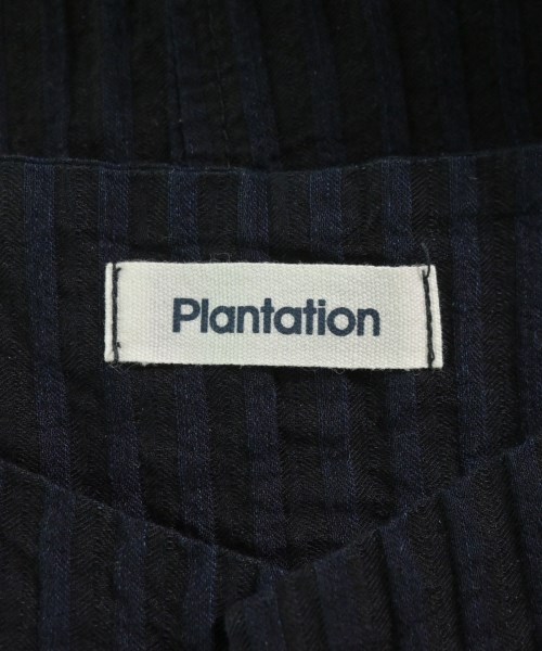 plantation（プランテーション）カジュアルシャツ 紺 サイズ:M レディース/2200628293046