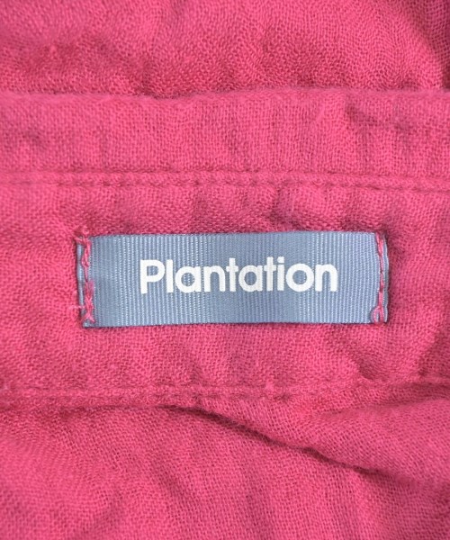 plantation（プランテーション）カジュアルシャツ ピンク サイズ:M レディース/2200629517073