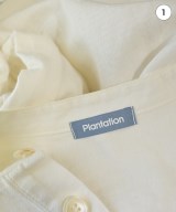 plantation（プランテーション）カジュアルシャツ 白 サイズ:L レディース/2200634218064