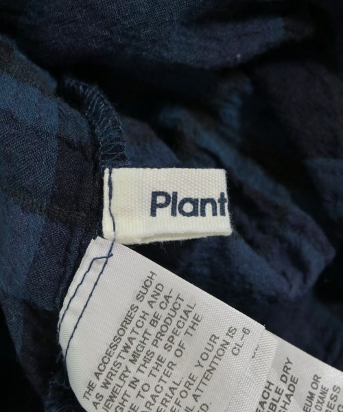 plantation（プランテーション）カジュアルシャツ 紺 サイズ:M レディース/2200611785039
