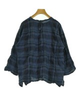 plantation（プランテーション）カジュアルシャツ 紺 サイズ:M レディース/2200611785039