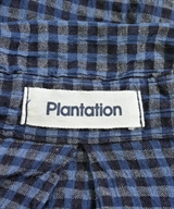plantation（プランテーション）カジュアルシャツ 紺 サイズ:M レディース/2200607669039