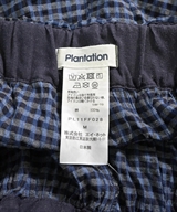 plantation（プランテーション）クロップドパンツ 紺 サイズ:M レディース/2200607669046