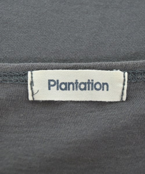 plantation（プランテーション）Tシャツ・カットソー グレー サイズ:M レディース/2200613409094