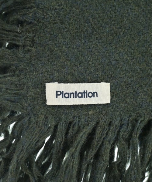 plantation（プランテーション）ストール 緑 サイズ:- レディース/2200610274176