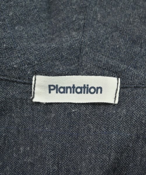 plantation（プランテーション）カジュアルシャツ 紺 サイズ:M レディース/2200609577059