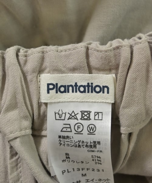 plantation（プランテーション）チノパン ベージュ サイズ:M レディース/2200673959058