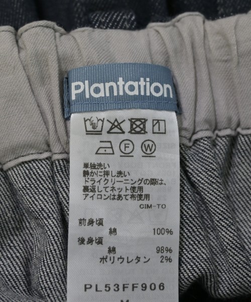 plantation（プランテーション）デニムパンツ 紺 サイズ:M レディース/2200674262065