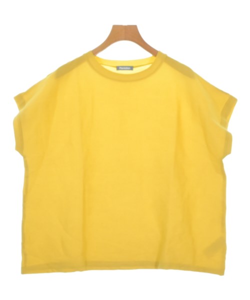 plantation(プランテーション)Tシャツ・カットソー 黄 サイズ:M/2200674262133