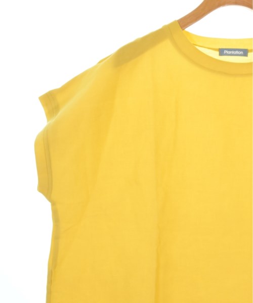 plantation（プランテーション）Tシャツ・カットソー 黄 サイズ:M レディース/2200674262133