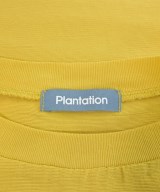 plantation（プランテーション）Tシャツ・カットソー 黄 サイズ:M レディース/2200674262133