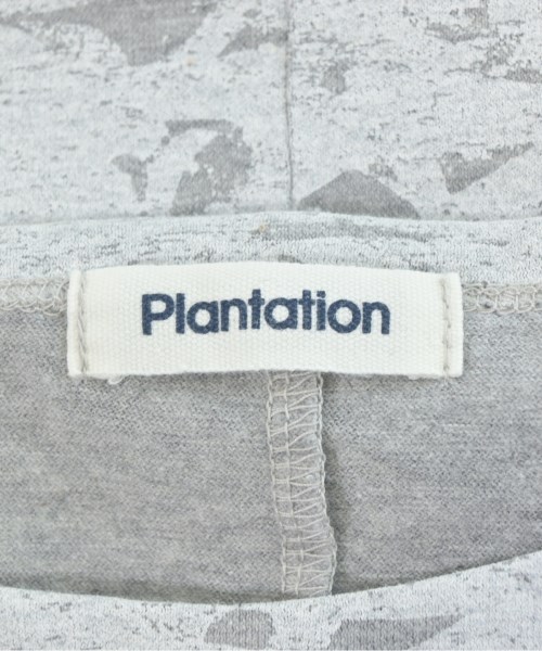 plantation（プランテーション）Tシャツ・カットソー グレー サイズ:M レディース/2200674262188