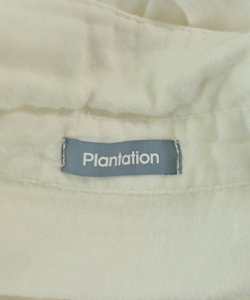 plantation（プランテーション）ブラウス 白 サイズ:M レディース/2200696853029
