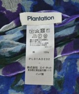 plantation（プランテーション）マフラー 青 サイズ:- レディース/2200698723054