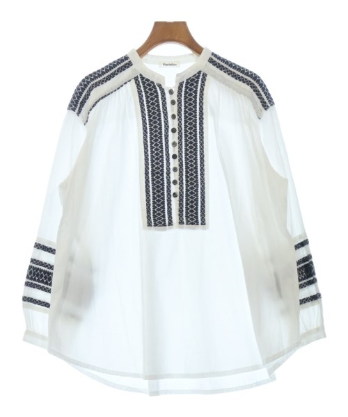 plantation(プランテーション)カジュアルシャツ 白 サイズ:M/2200649631254